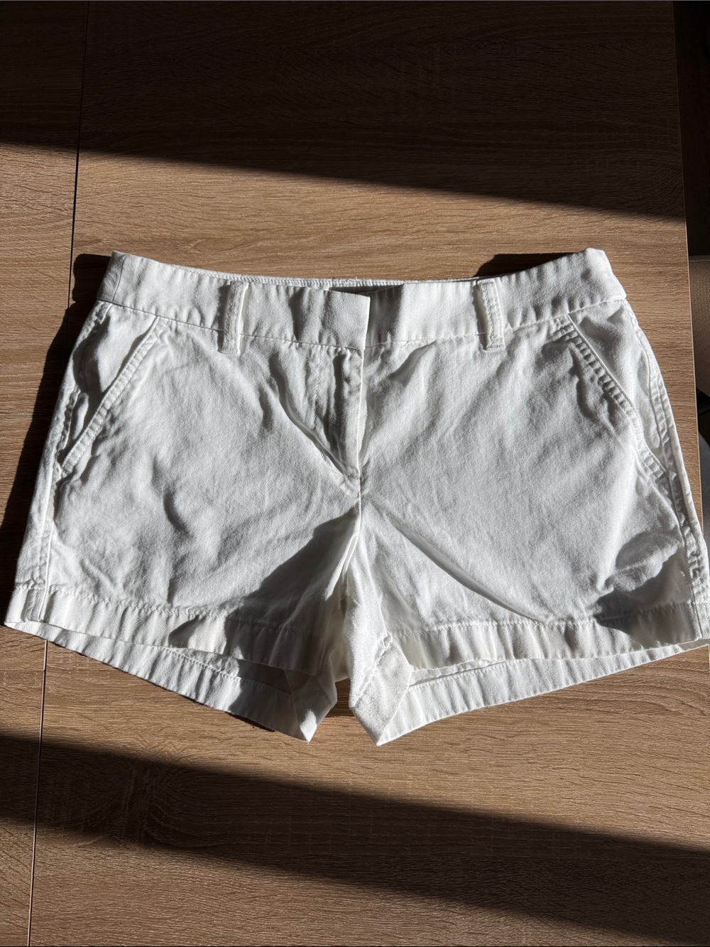 J. Crew White Women's Casual Shorts